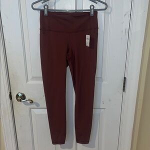 NWT GAP GAPFIT Power Full Crushberry  High-Waisted Leggings size Small